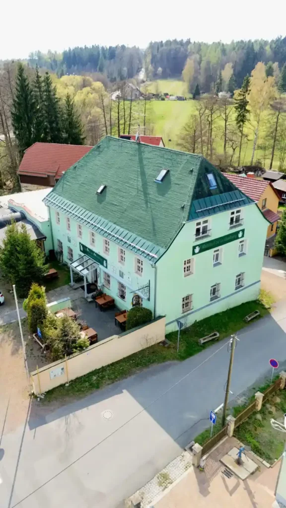 Luftaufnahme vom Waldhof-zu-Grillenburg